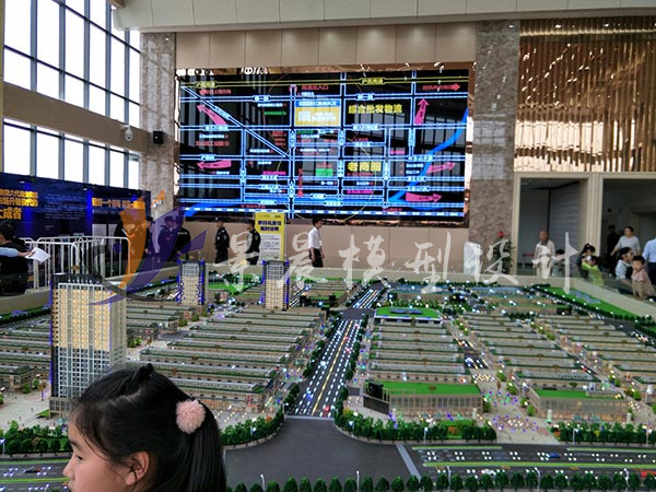 上饒東總國際物流商貿城電子沙盤